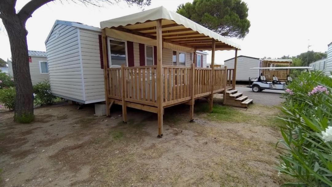 MOBIL HOME camping **** Canet en Roussillon Extérieur photo