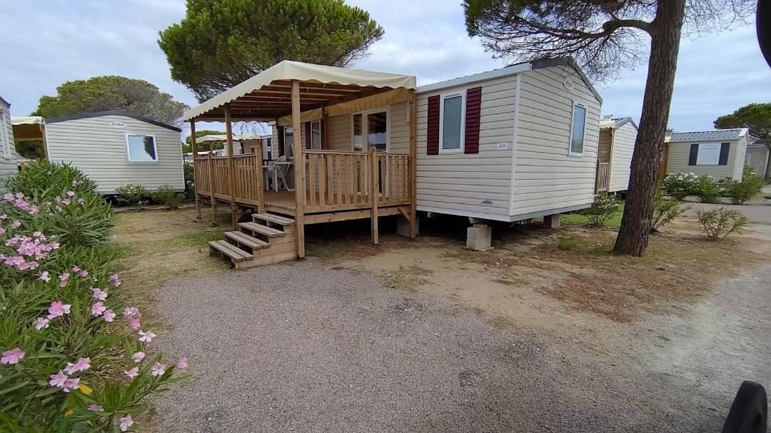 MOBIL HOME camping **** Canet en Roussillon Extérieur photo